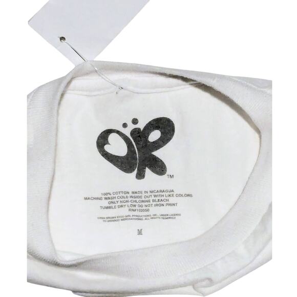 Olivia Rodrigo "so american" White Tee Size M - Picture 3 of 6